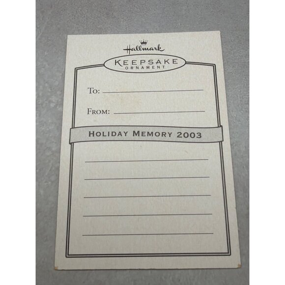 Hallmark Keepsake Ornament Godchild 2003 Star Design Glass & Metal - Picture 6 of 6